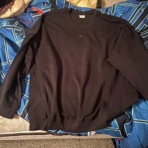 Gymshark black power crewneck sweater